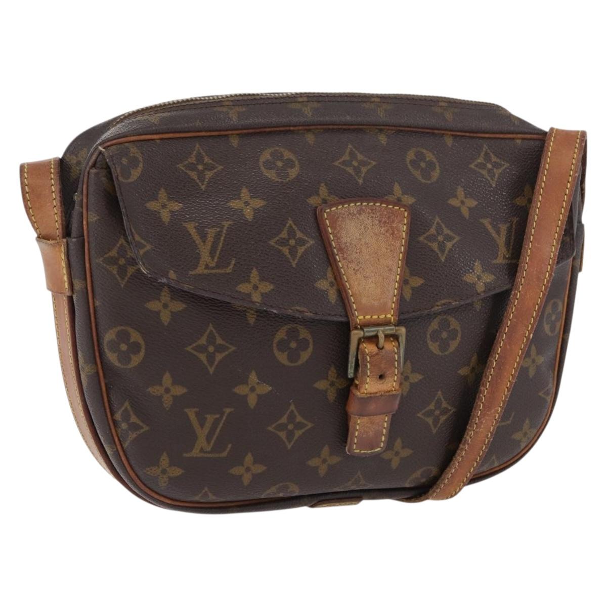LOUIS VUITTON Monogram Jeune Fille GM Shoulder Bag M51225 LV Auth LNZ101