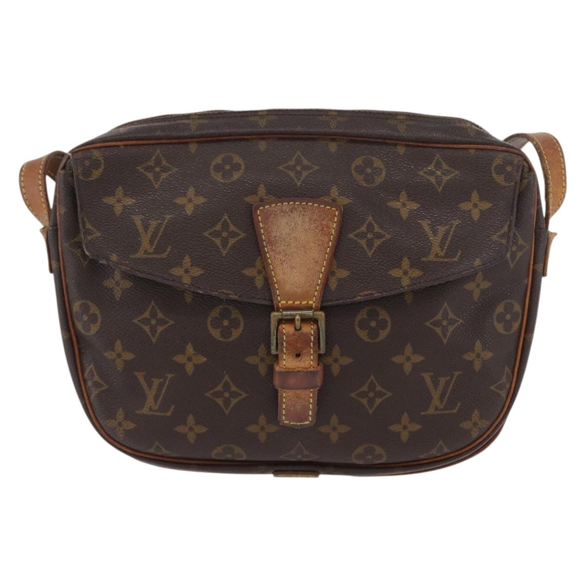 LOUIS VUITTON Monogram Jeune Fille GM Shoulder Bag M51225 LV Auth LNZ101