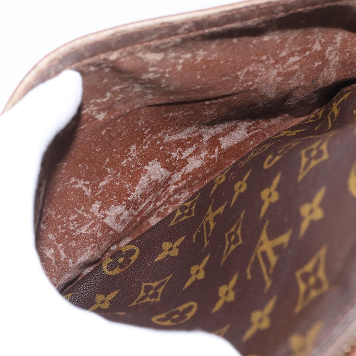LOUIS VUITTON Monogram Jeune Fille GM Shoulder Bag M51225 LV Auth LNZ101