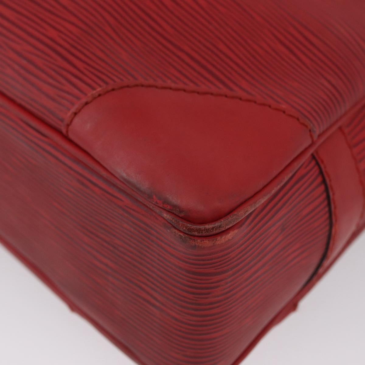 LOUIS VUITTON Epi Porte Documents Voyage Business Bag Red M54477 LV Auth LNZ1011