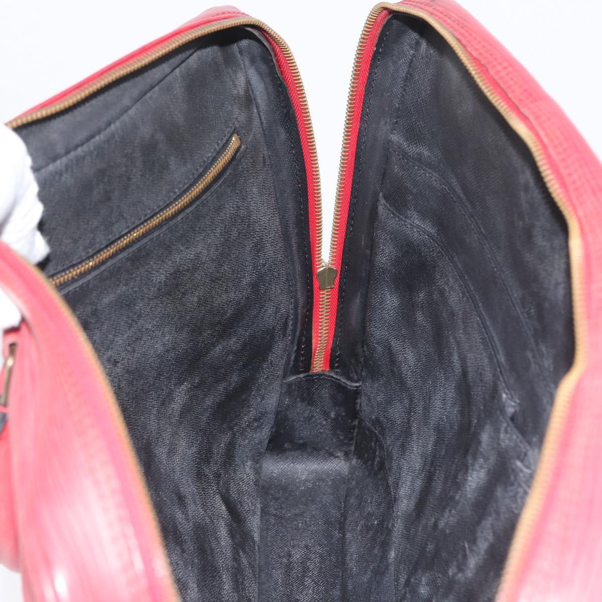 LOUIS VUITTON Epi Porte Documents Voyage Business Bag Red M54477 LV Auth LNZ1011
