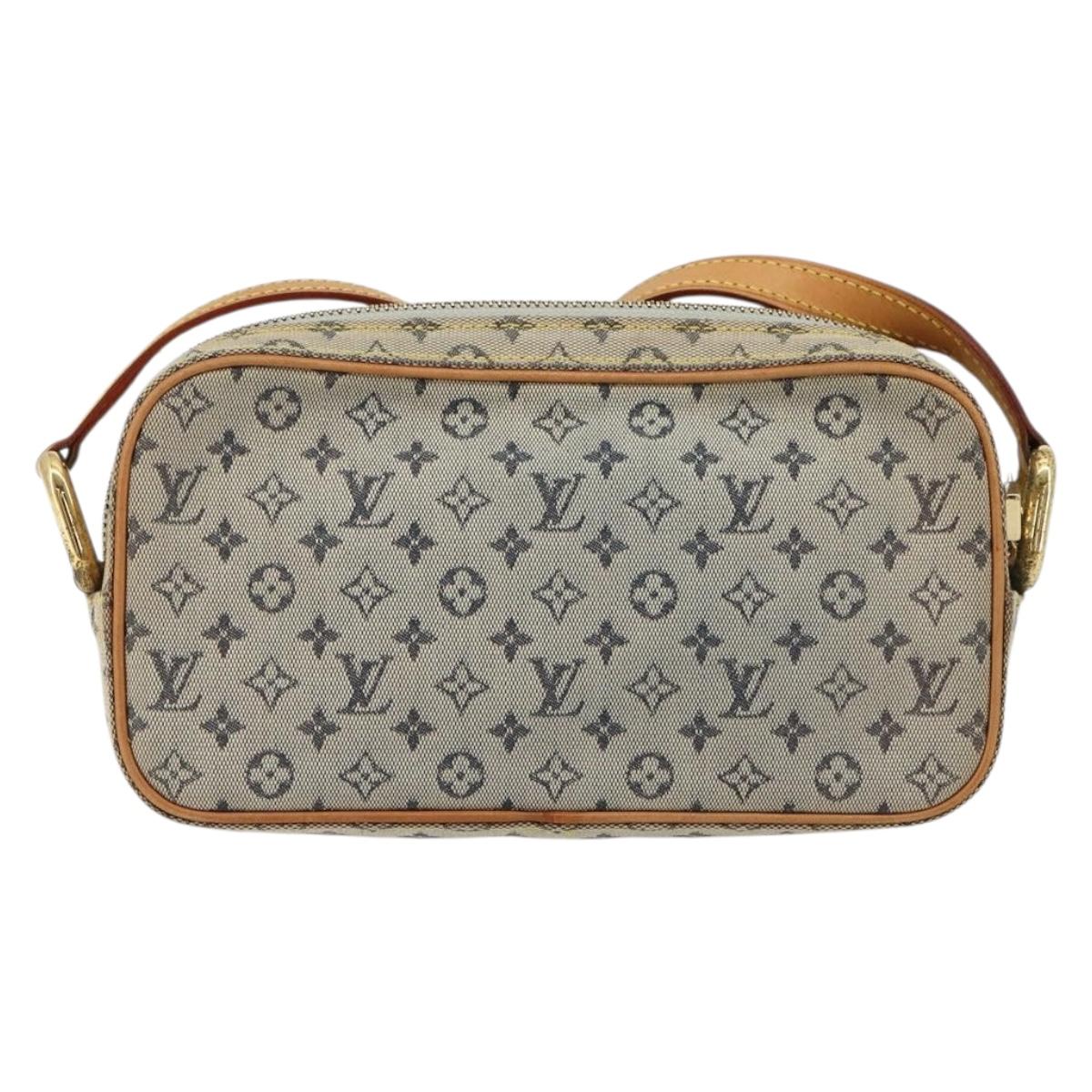 LOUIS VUITTON Monogram Mini Juliet MM Shoulder Bag Blue M92004 LV Auth LNZ102