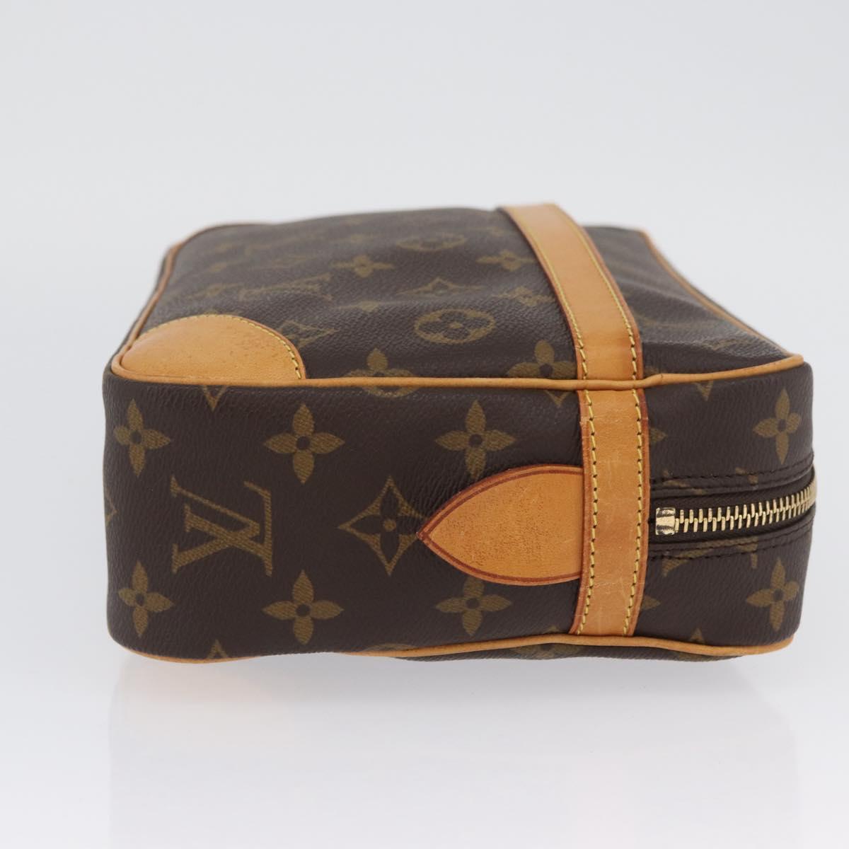 LOUIS VUITTON Monogram Compiegne 28 Clutch Bag M51845 LV Auth BSZ636
