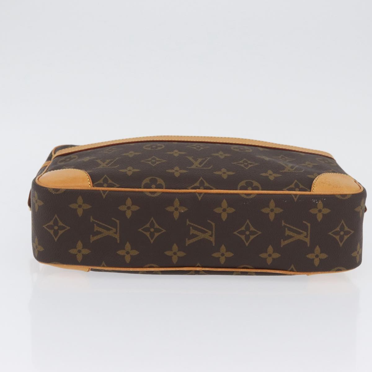 LOUIS VUITTON Monogram Compiegne 28 Clutch Bag M51845 LV Auth BSZ636