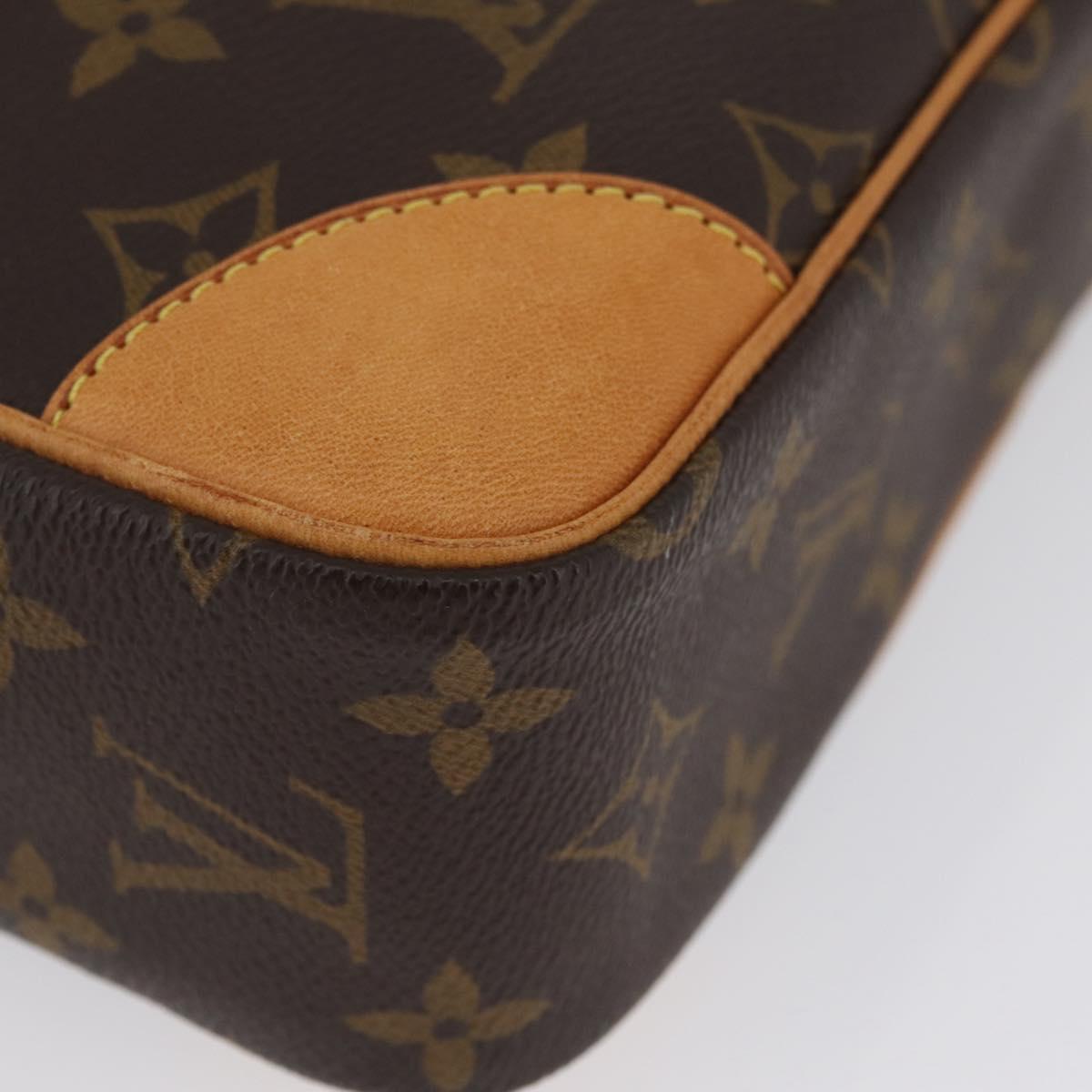 LOUIS VUITTON Monogram Compiegne 28 Clutch Bag M51845 LV Auth BSZ636
