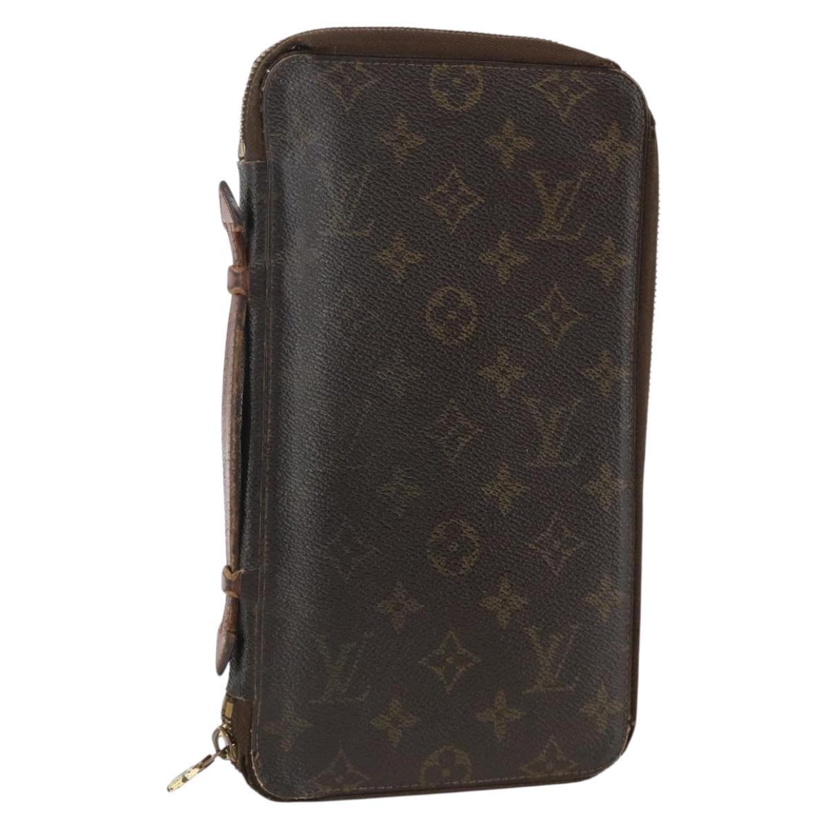 LOUIS VUITTON Monogram Organizer De Voyage Travel Case M60119 LV Auth BSZ639