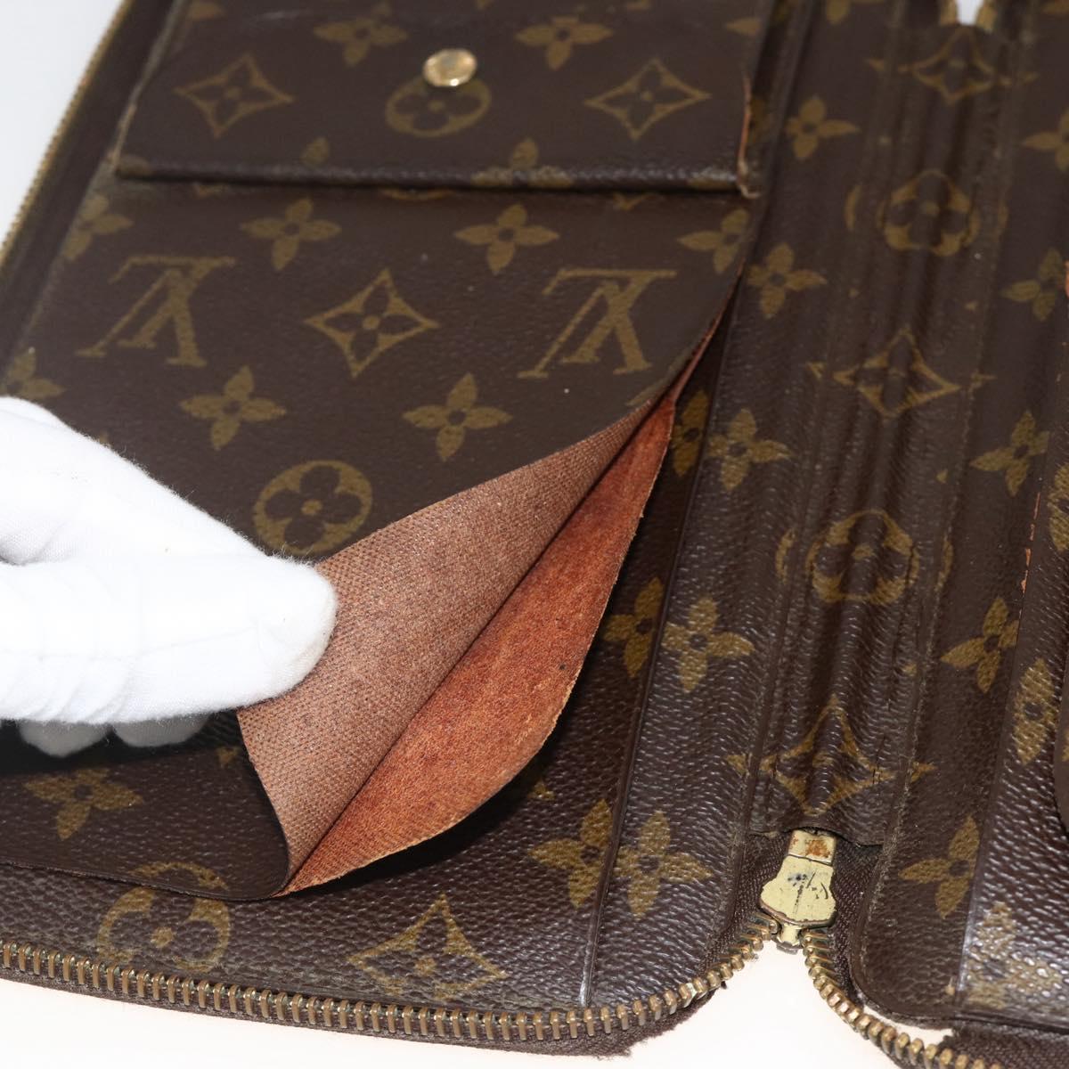 LOUIS VUITTON Monogram Organizer De Voyage Travel Case M60119 LV Auth BSZ639