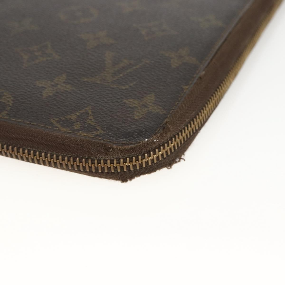 LOUIS VUITTON Monogram Organizer De Voyage Travel Case M60119 LV Auth BSZ639