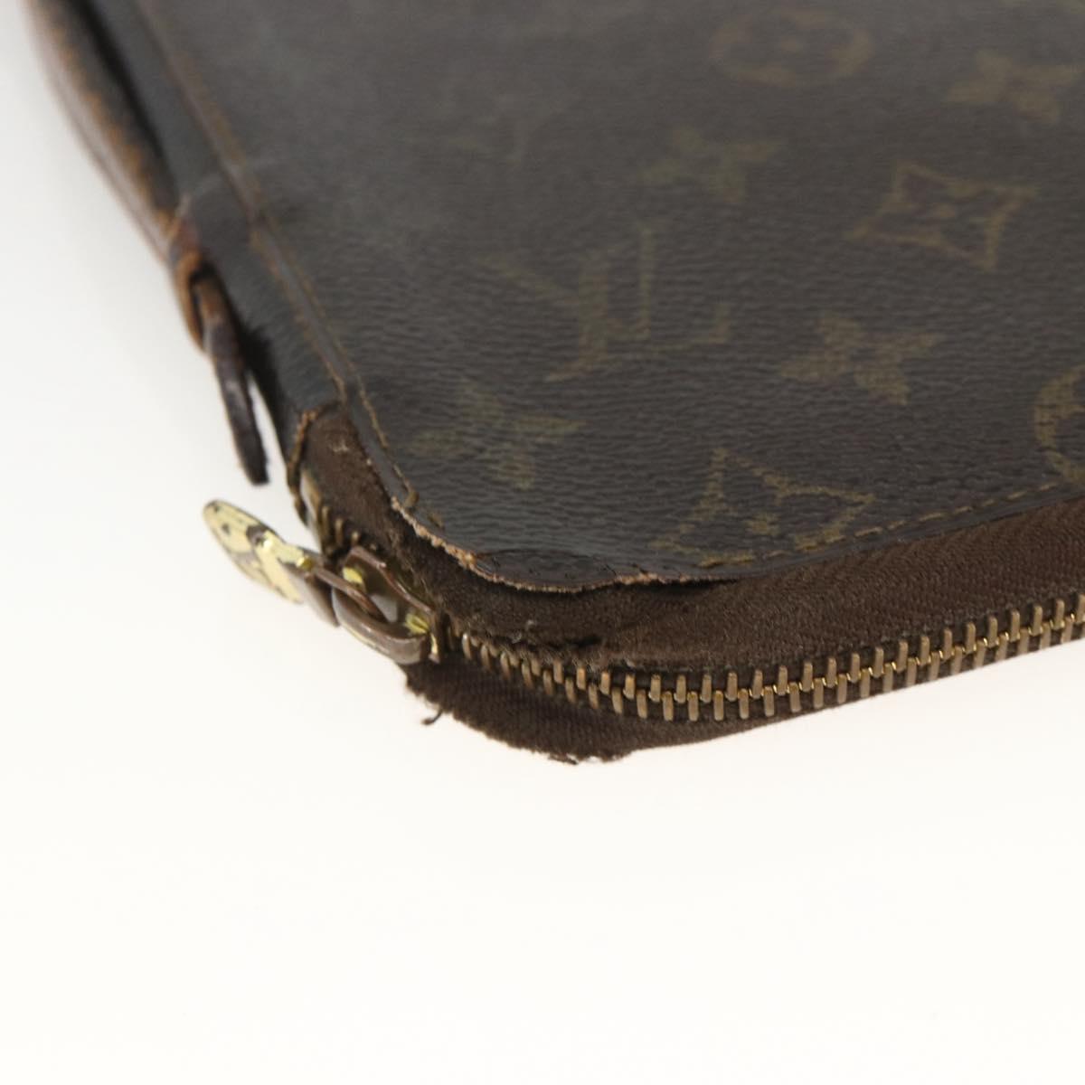 LOUIS VUITTON Monogram Organizer De Voyage Travel Case M60119 LV Auth BSZ639