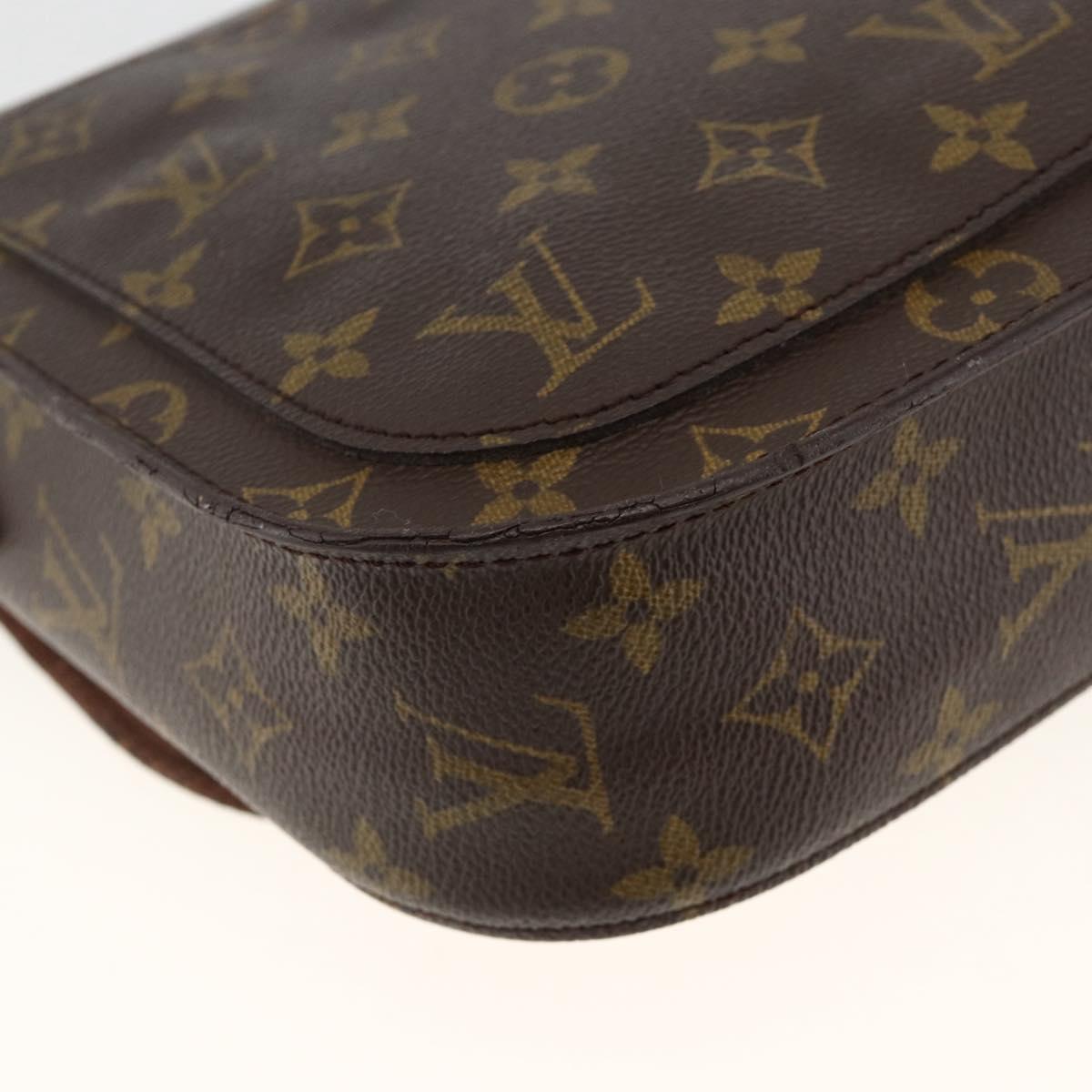 LOUIS VUITTON Monogram Saint Cloud GM Shoulder Bag M51242 LV Auth BSZ640