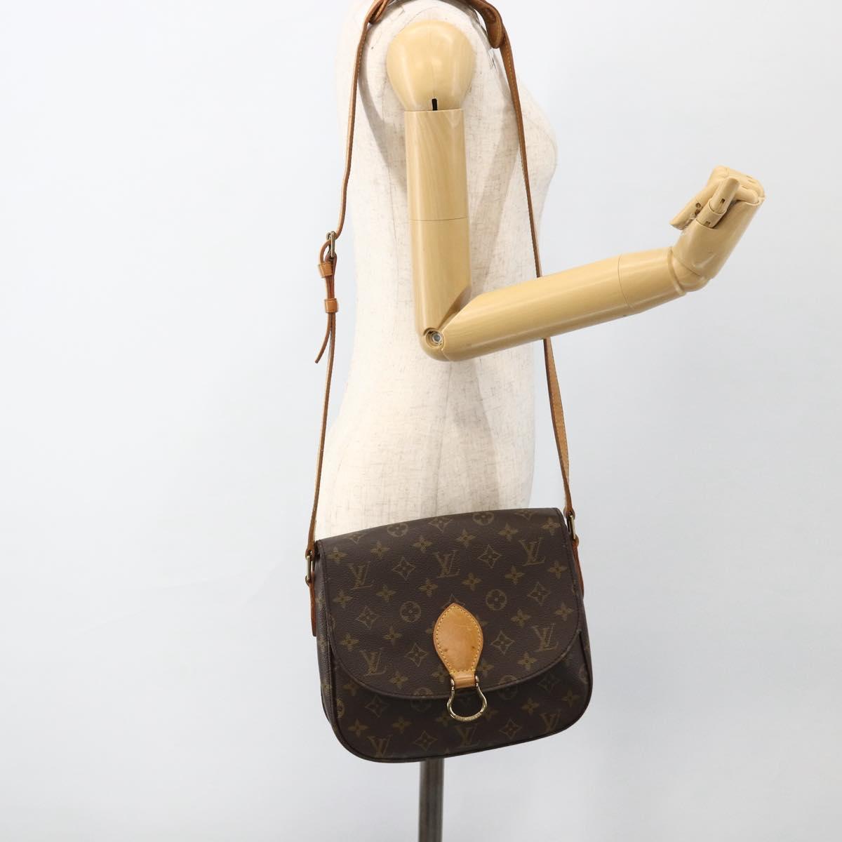 LOUIS VUITTON Monogram Saint Cloud GM Shoulder Bag M51242 LV Auth BSZ640