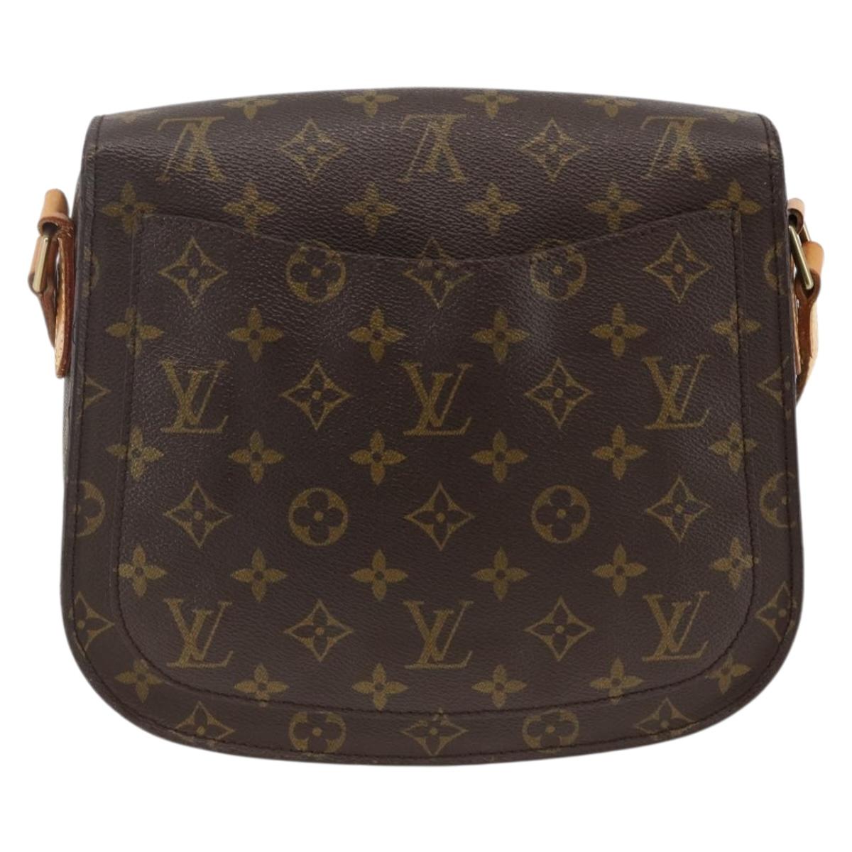 LOUIS VUITTON Monogram Saint Cloud GM Shoulder Bag M51242 LV Auth BSZ640