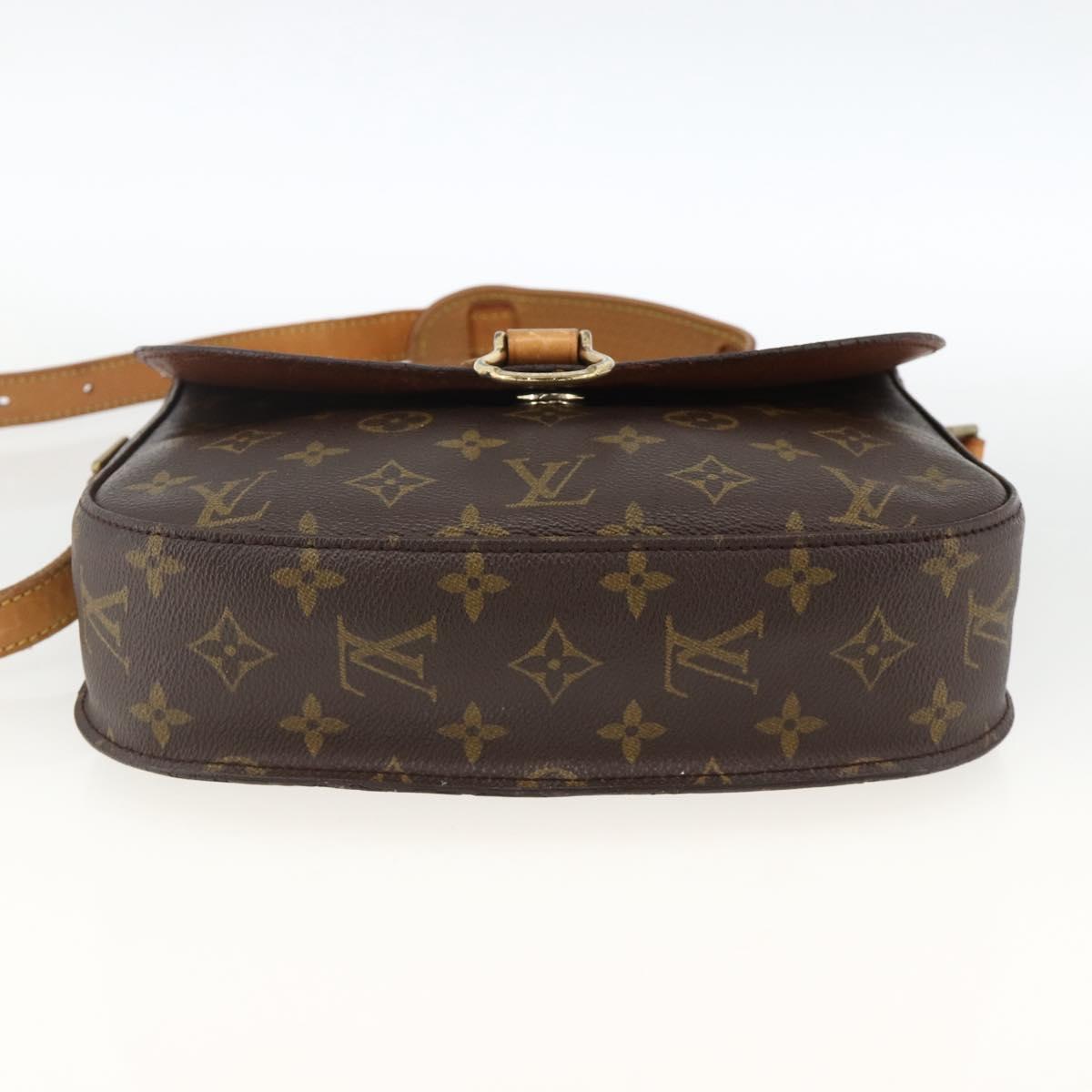 LOUIS VUITTON Monogram Saint Cloud GM Shoulder Bag M51242 LV Auth BSZ640