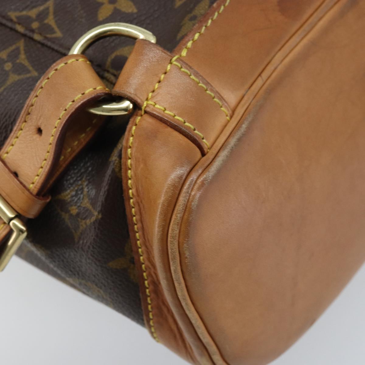LOUIS VUITTON Monogram Montsouris MM Backpack M51136 LV Auth BSZ653