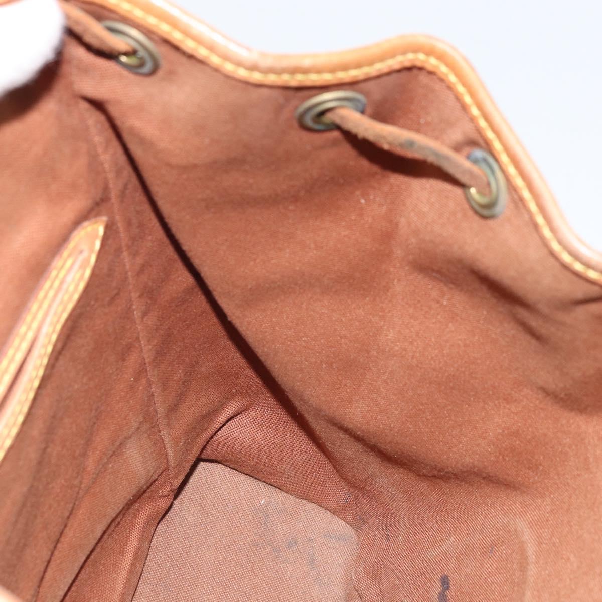 LOUIS VUITTON Monogram Montsouris MM Backpack M51136 LV Auth BSZ653