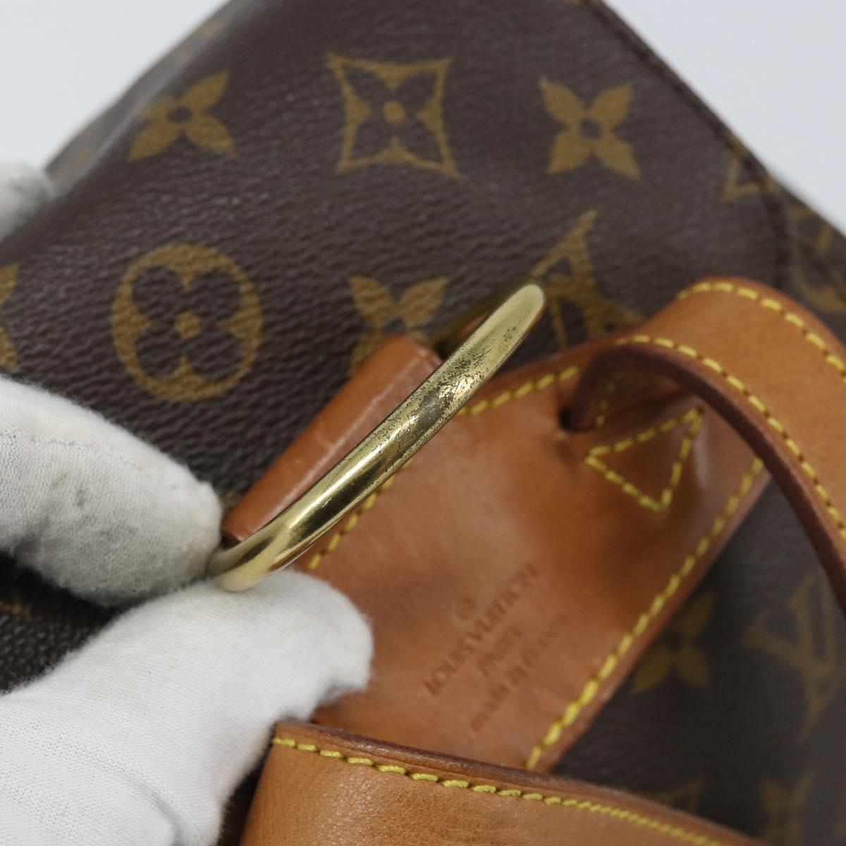 LOUIS VUITTON Monogram Montsouris MM Backpack M51136 LV Auth BSZ653