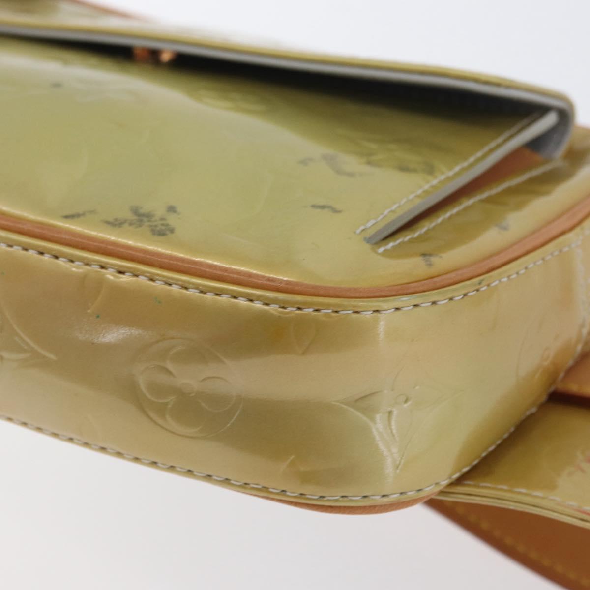LOUIS VUITTON Monogram Vernis Fulton Waist bag Gris M91041 LV Auth BSZ666