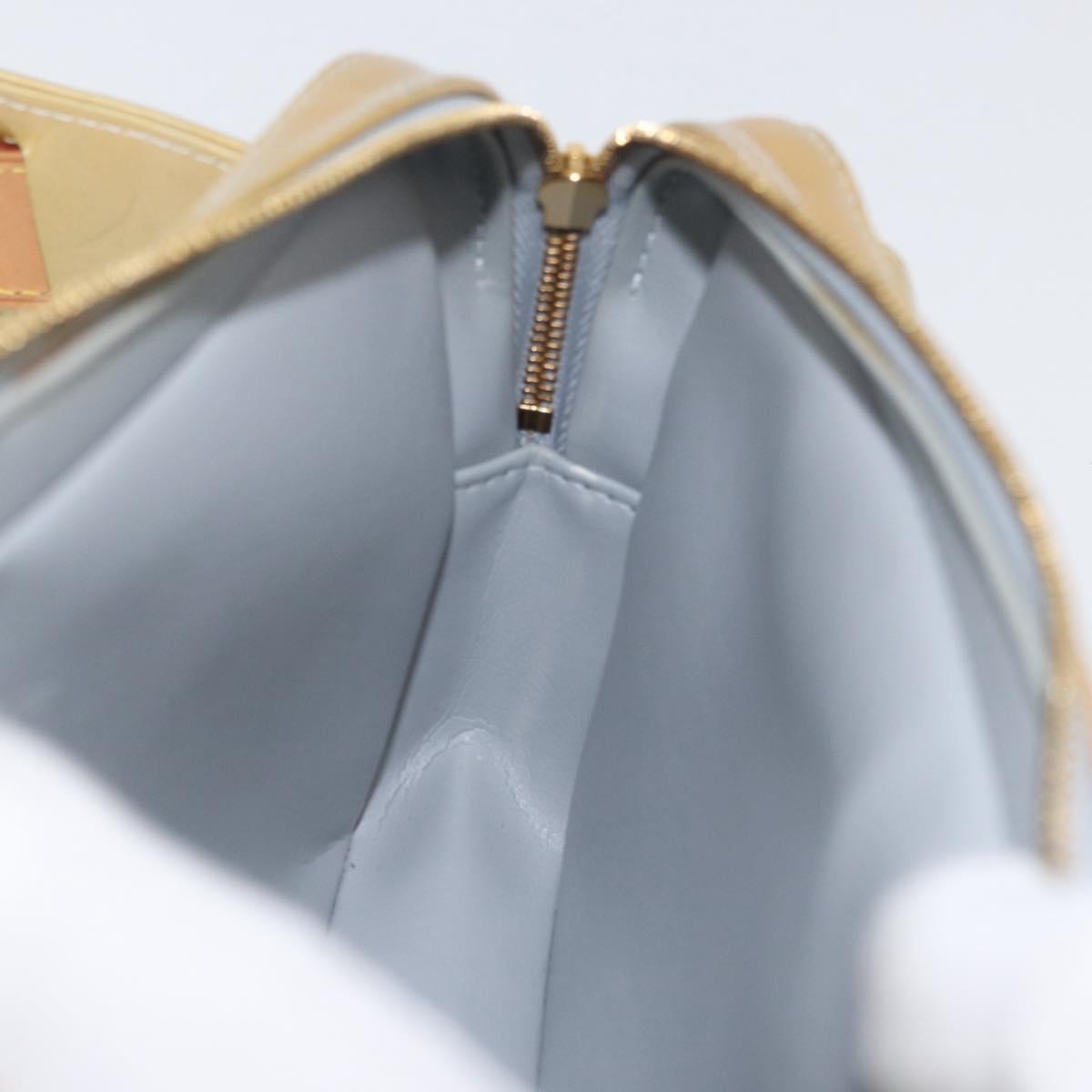 LOUIS VUITTON Monogram Vernis Fulton Waist bag Gris M91041 LV Auth BSZ666