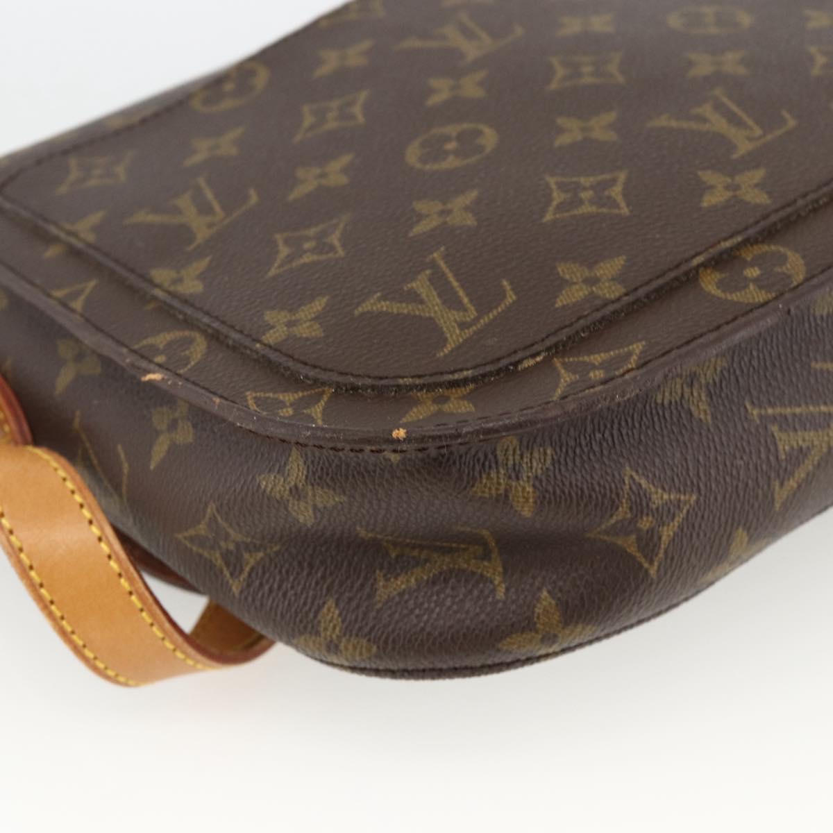 LOUIS VUITTON Monogram Saint Cloud GM Shoulder Bag M51242 LV Auth BSZ674
