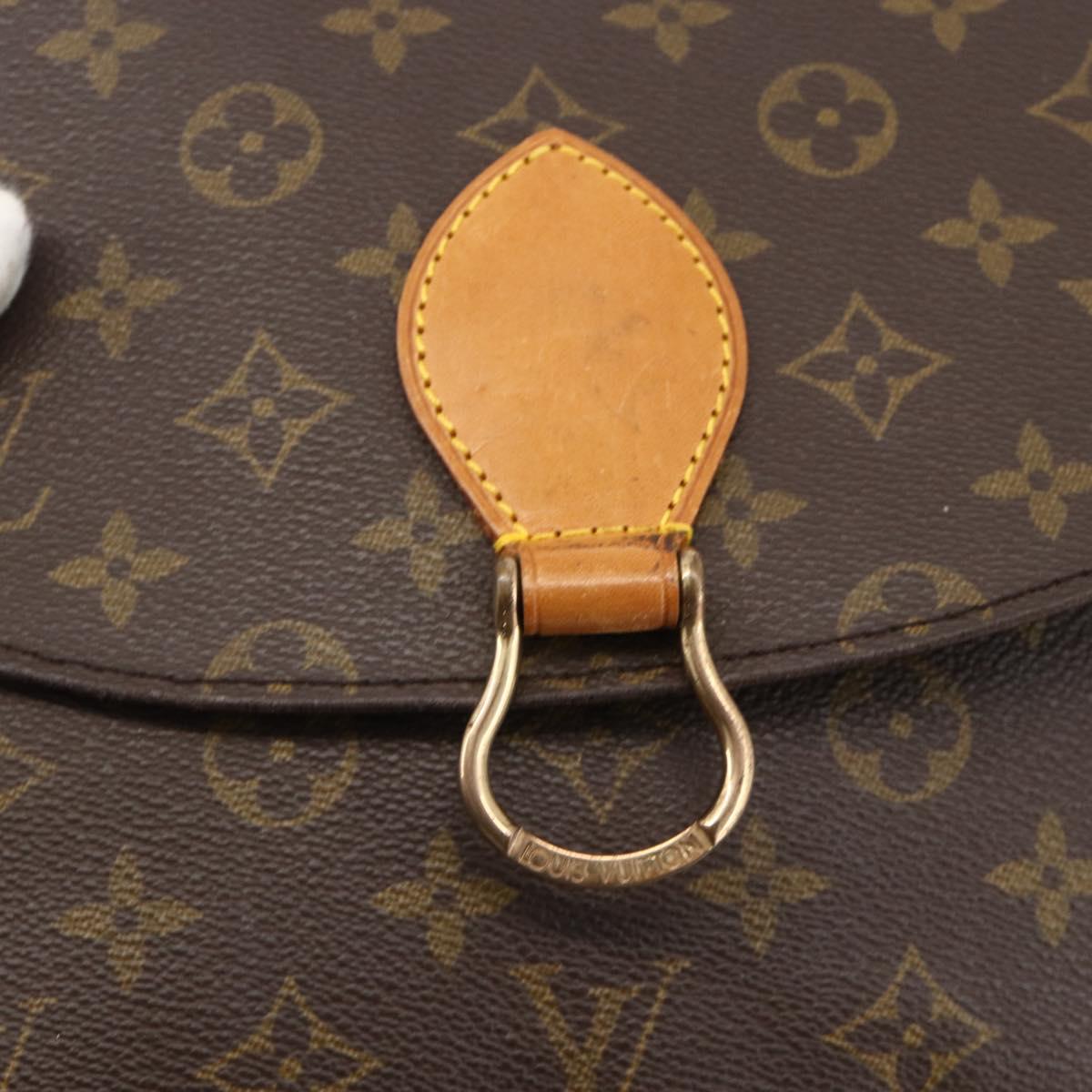 LOUIS VUITTON Monogram Saint Cloud GM Shoulder Bag M51242 LV Auth BSZ674