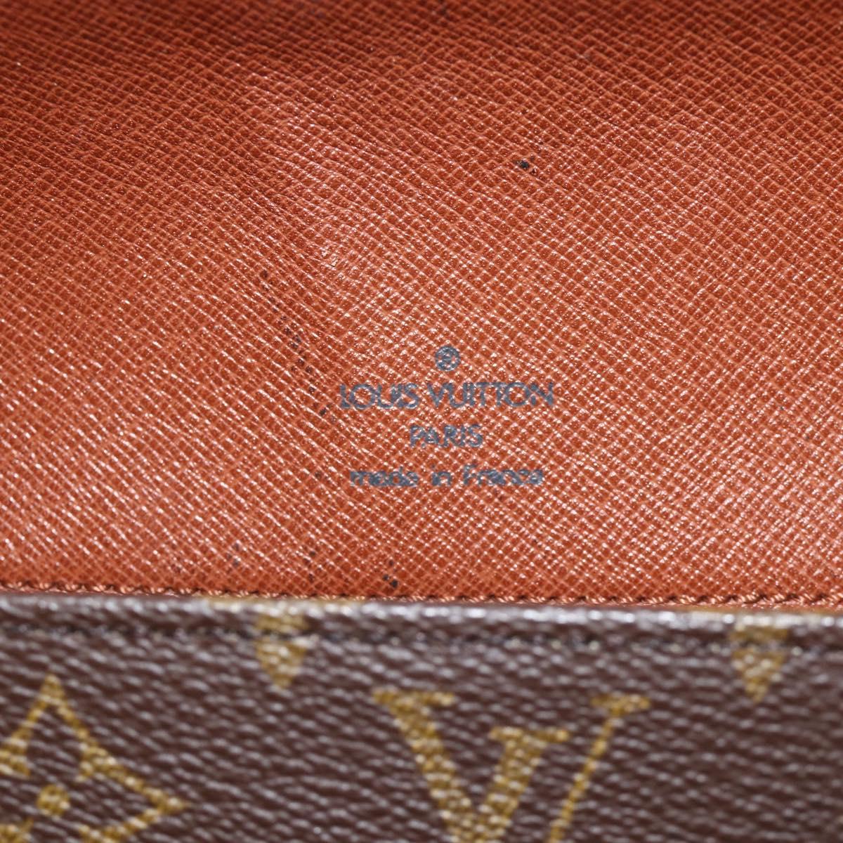 LOUIS VUITTON Monogram Saint Cloud GM Shoulder Bag M51242 LV Auth BSZ674