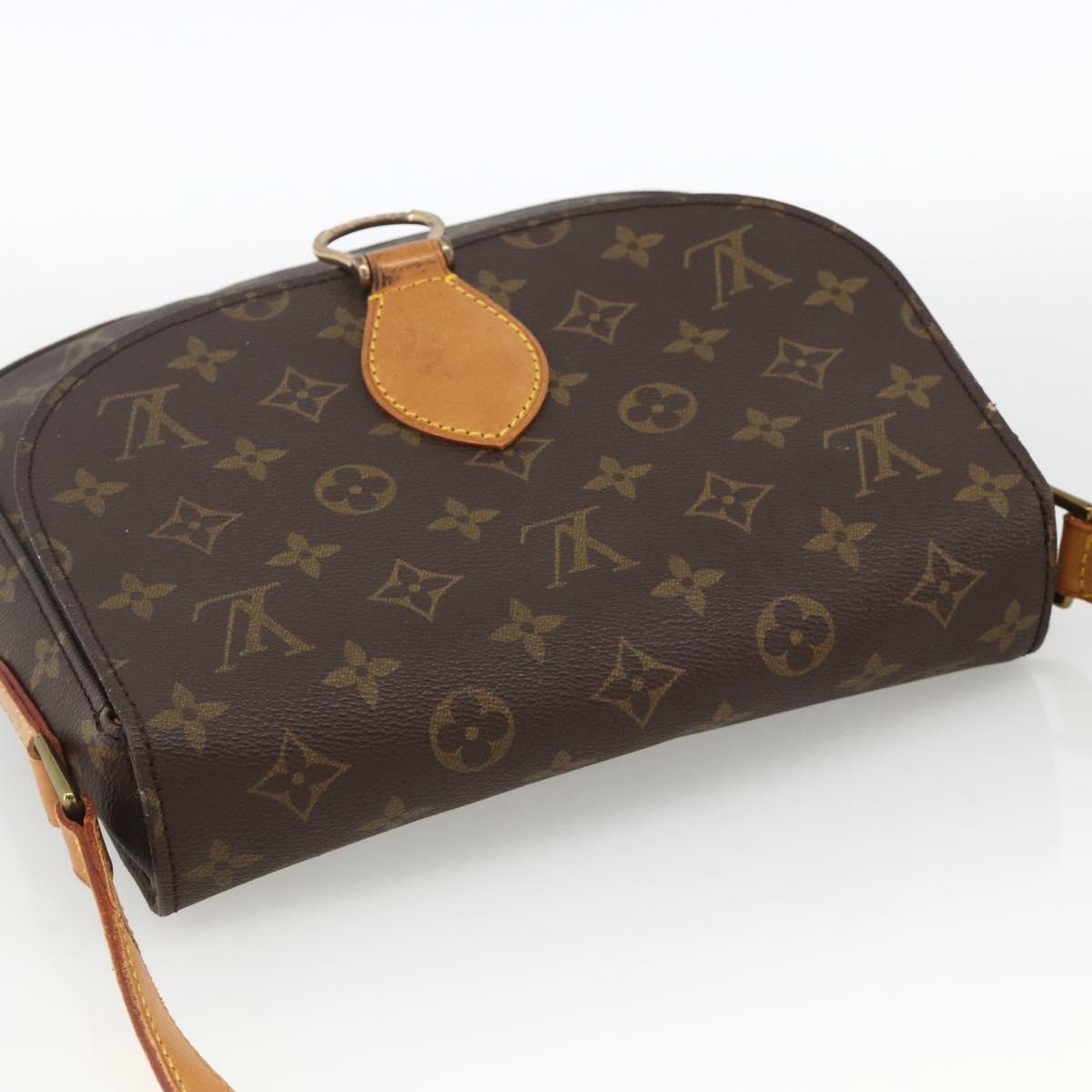 LOUIS VUITTON Monogram Saint Cloud GM Shoulder Bag M51242 LV Auth BSZ674