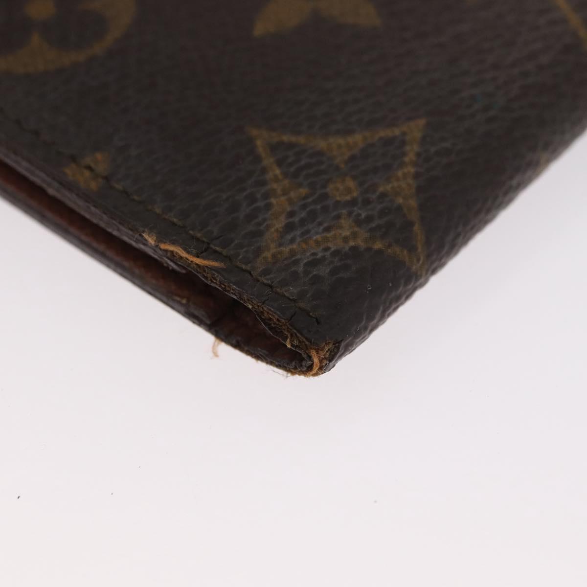 LOUIS VUITTON Monogram Long Wallet LV Auth BSZ688