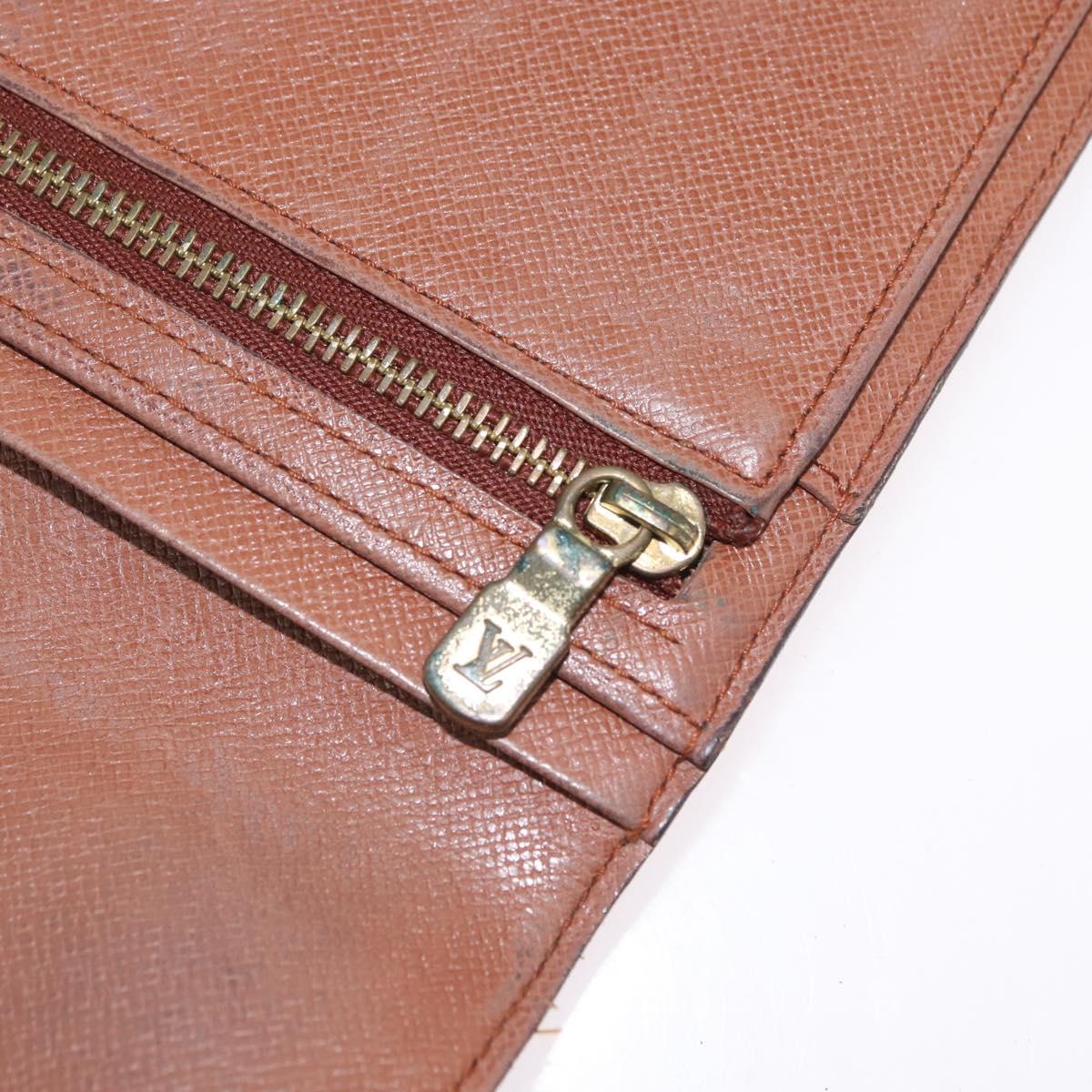 LOUIS VUITTON Monogram Long Wallet LV Auth BSZ688