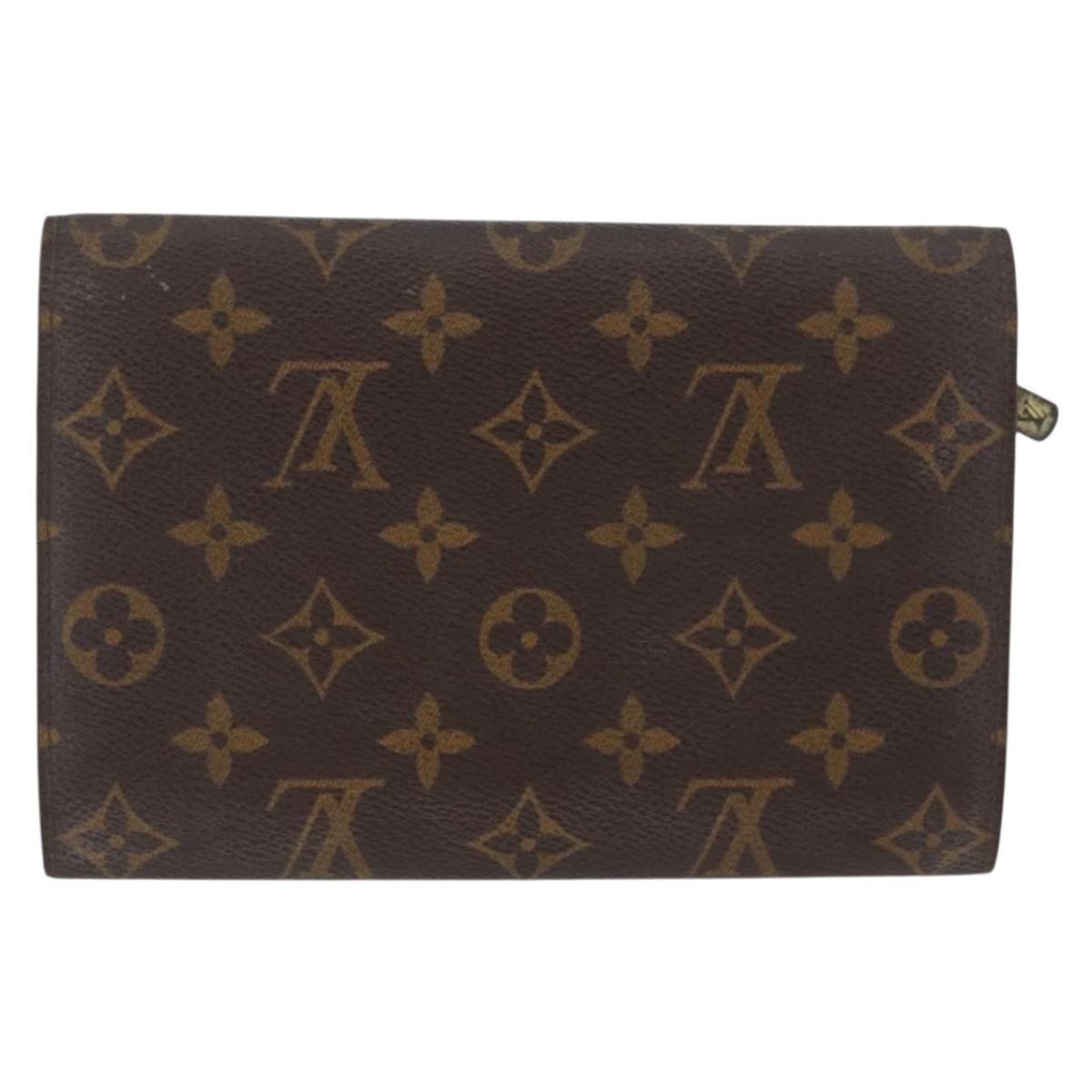 LOUIS VUITTON Monogram Long Wallet LV Auth BSZ688