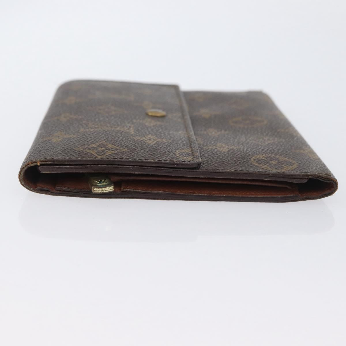 LOUIS VUITTON Monogram Long Wallet LV Auth BSZ688