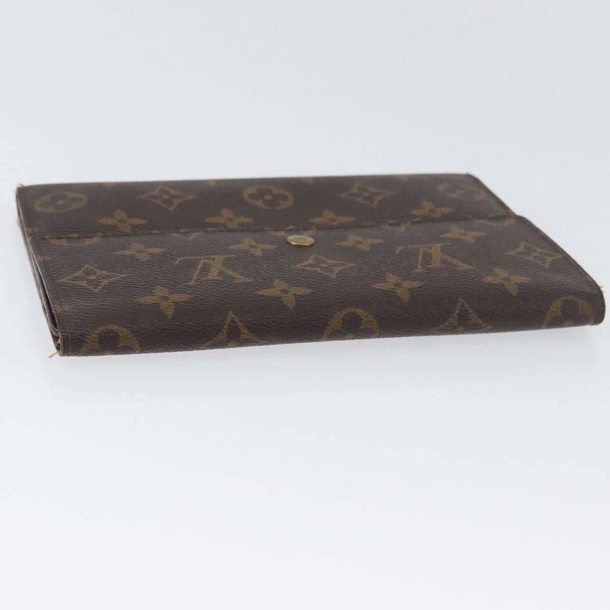 LOUIS VUITTON Monogram Long Wallet LV Auth BSZ688