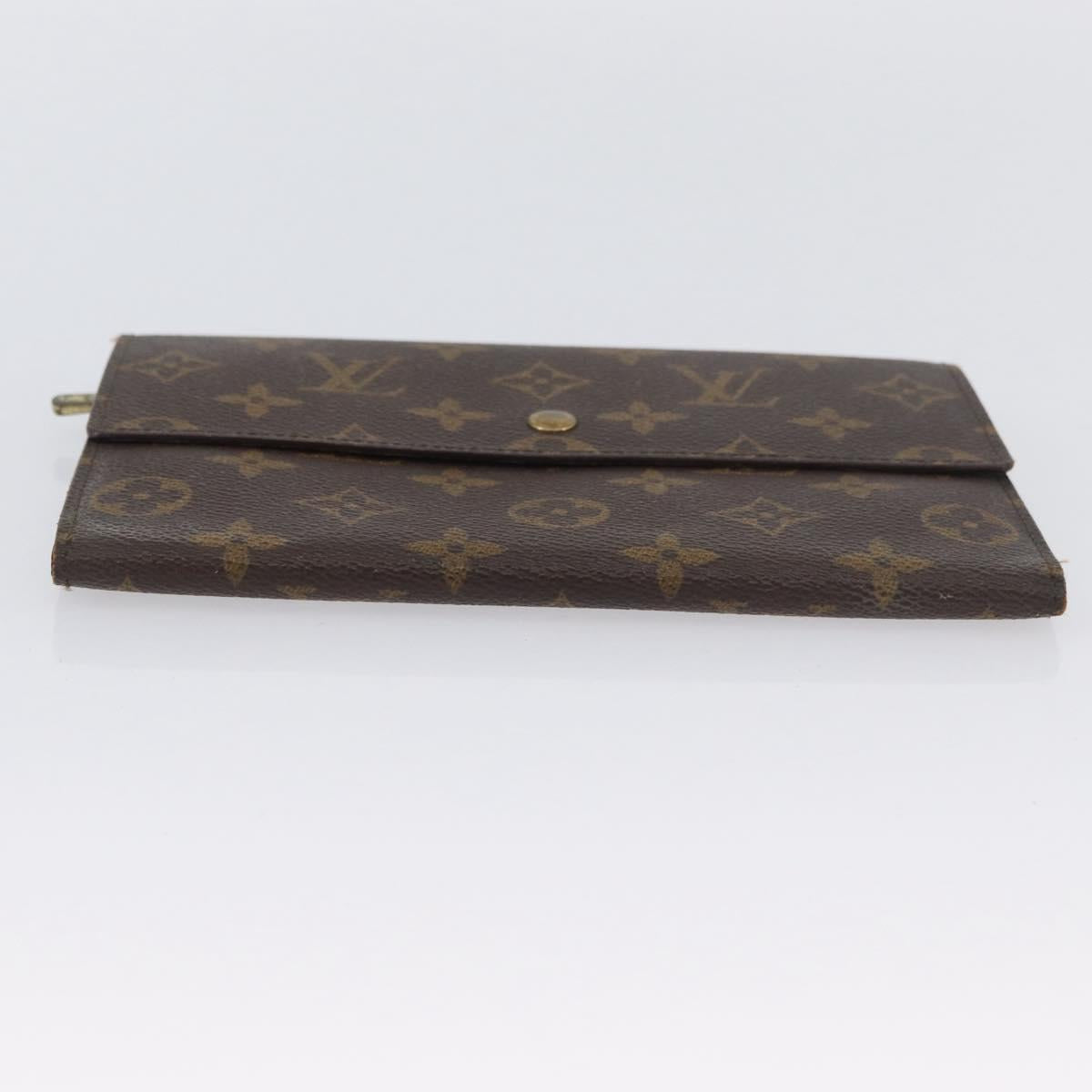 LOUIS VUITTON Monogram Long Wallet LV Auth BSZ688