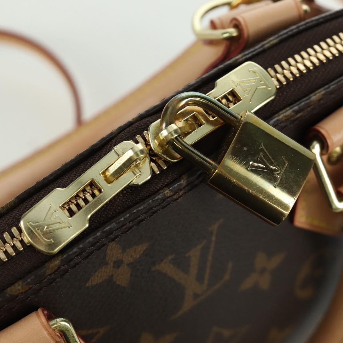 LOUIS VUITTON Monogram Alma BB Hand Bag 2way M53152 LV Auth BSZ694M
