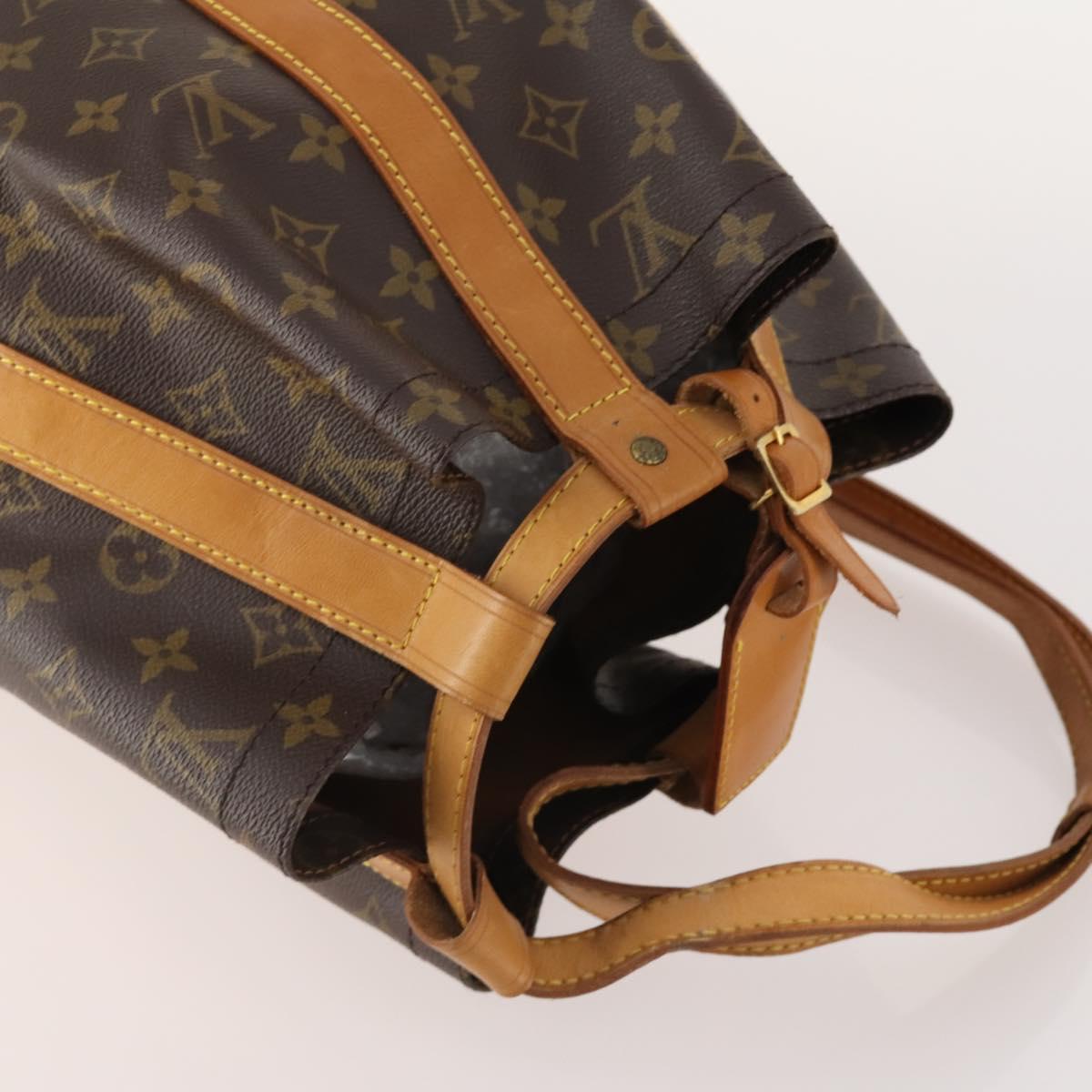 LOUIS VUITTON Monogram Randonnee GM Shoulder Bag M42244 LV Auth LNZ108