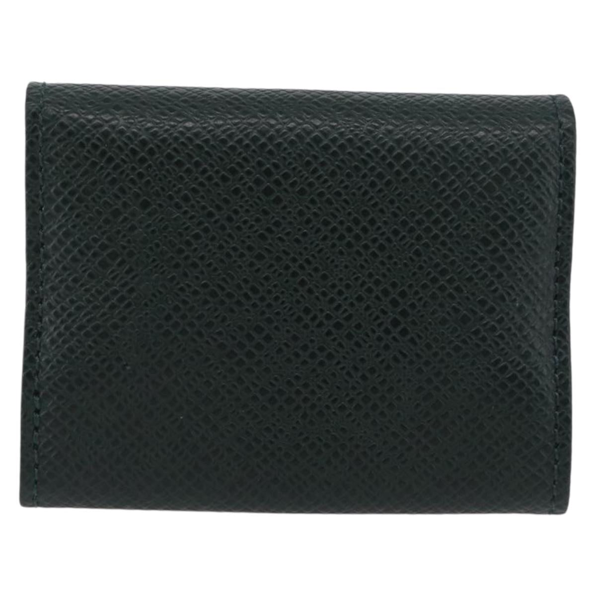 LOUIS VUITTON Taiga Buton De Manchette Cuffs Epicea M30974 LV Auth BSZ696
