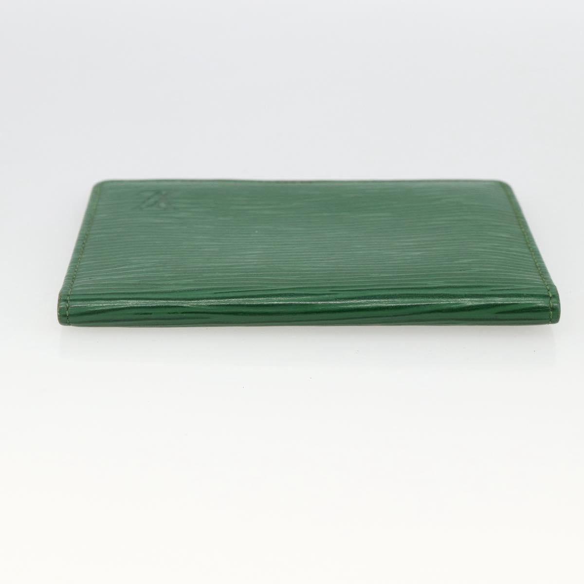 LOUIS VUITTON Monogram Epi Wallet 4 Set Green LV Auth BSZ698