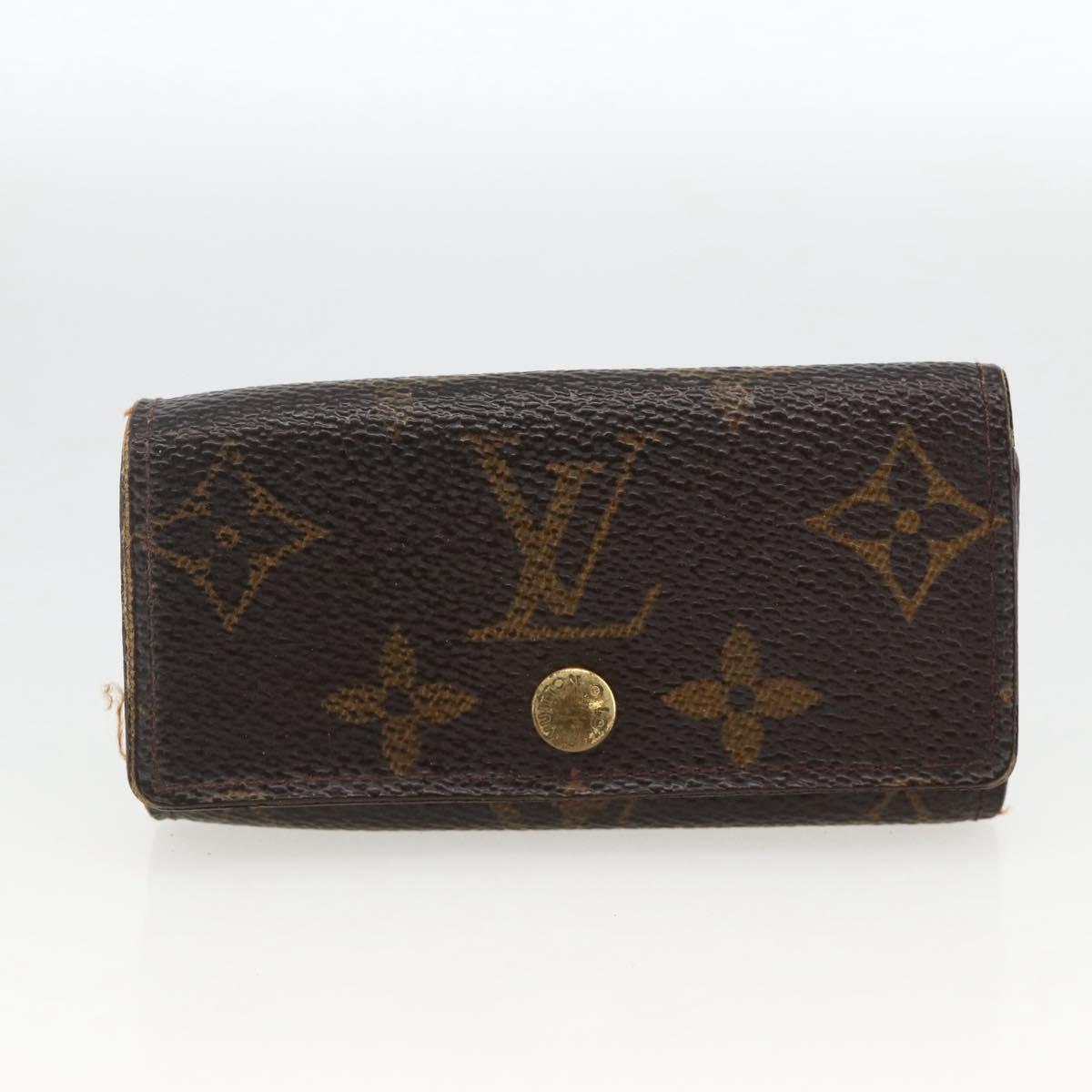 LOUIS VUITTON Monogram Epi Wallet 4 Set Green LV Auth BSZ698