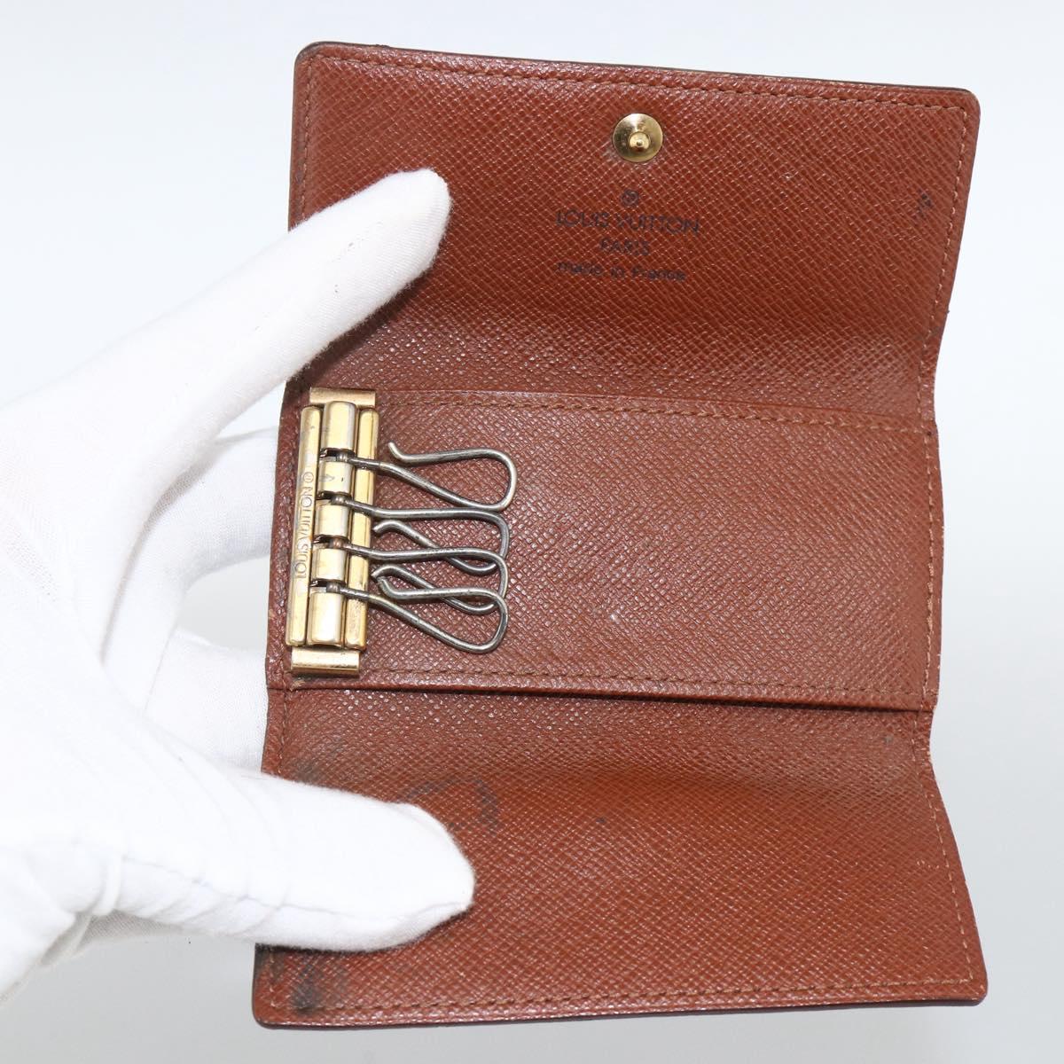 LOUIS VUITTON Monogram Epi Wallet 4 Set Green LV Auth BSZ698