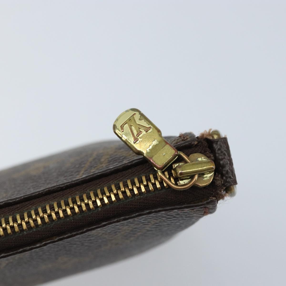 LOUIS VUITTON Monogram Pochette Accessoires Pouch M51980 LV Auth LNZ131