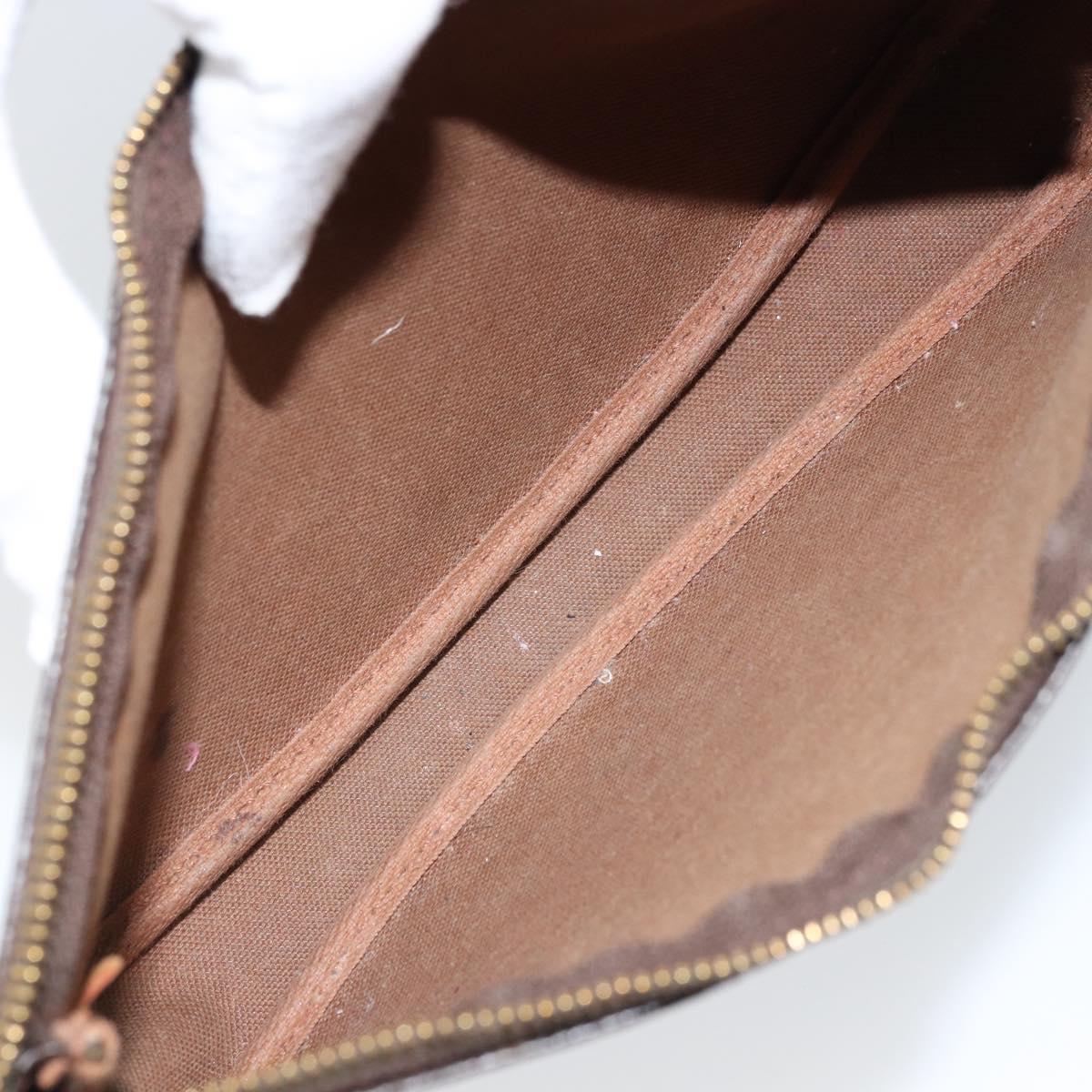 LOUIS VUITTON Monogram Pochette Accessoires Pouch M51980 LV Auth LNZ131