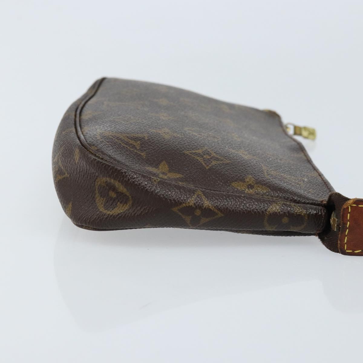 LOUIS VUITTON Monogram Pochette Accessoires Pouch M51980 LV Auth LNZ131
