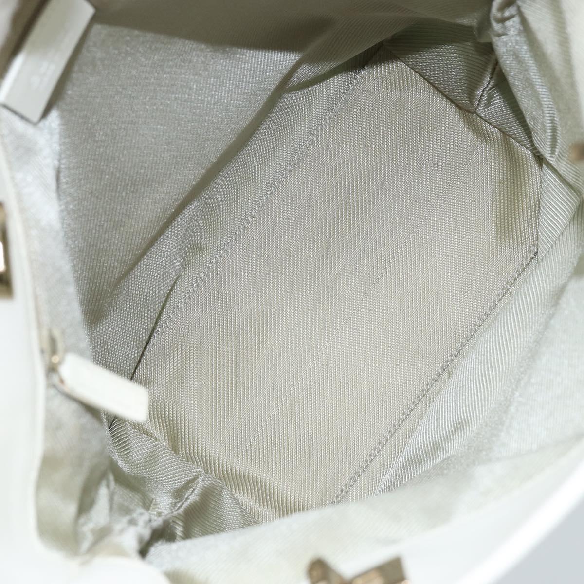 GUCCI GG Canvas Tote Bag Gold Light Blue 002 1099 Auth LNZ138A
