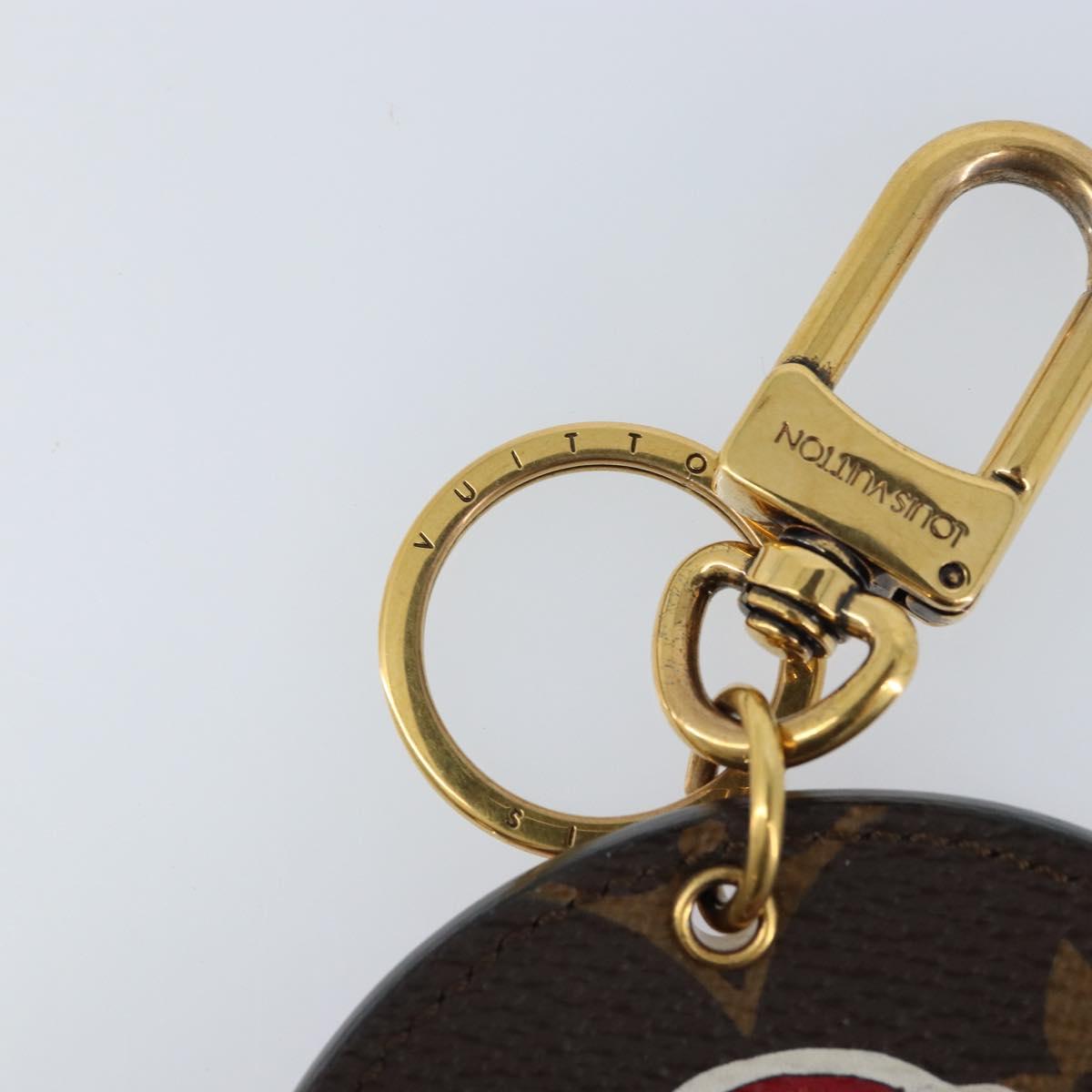 LOUIS VUITTON Monogram Porte Cles Illustre Charm MP1949 LV Auth LNZ144M