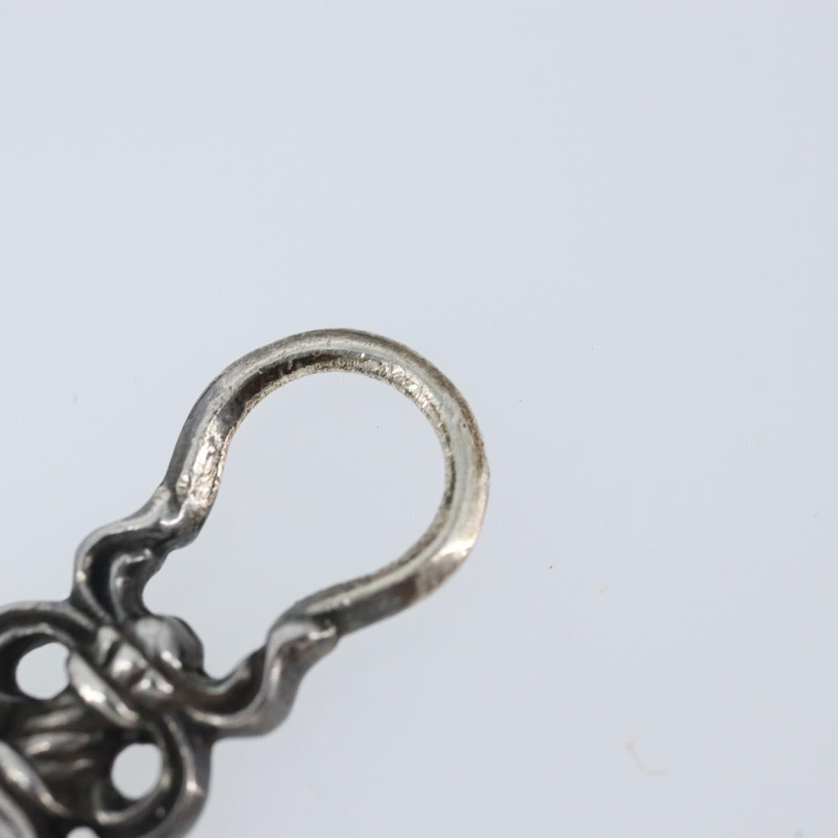Chrome Hearts #5 Dagger Charm Pendant Top Ag925 Silver Auth LNZ146SM