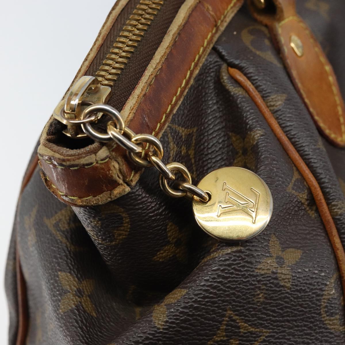 LOUIS VUITTON Monogram Tivoli PM Hand Bag M40143 LV Auth LNZ153