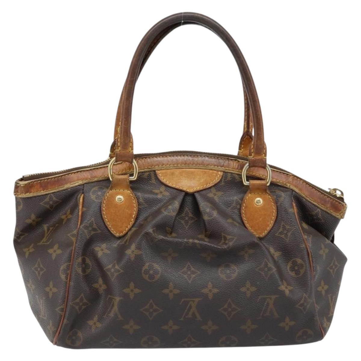 LOUIS VUITTON Monogram Tivoli PM Hand Bag M40143 LV Auth LNZ153