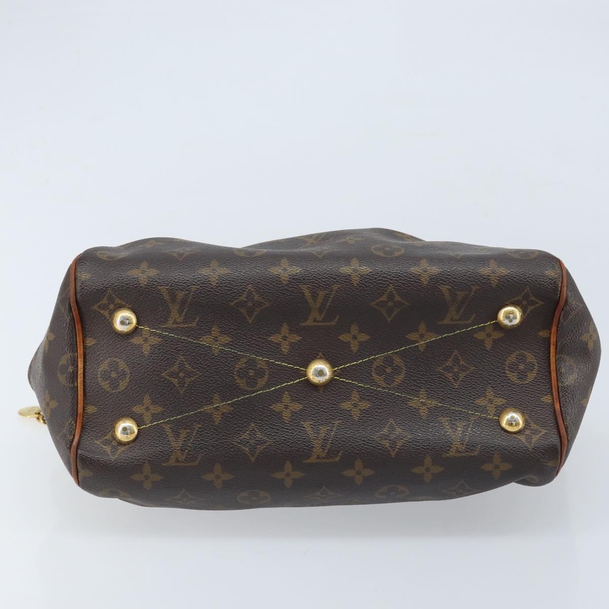 LOUIS VUITTON Monogram Tivoli PM Hand Bag M40143 LV Auth LNZ153