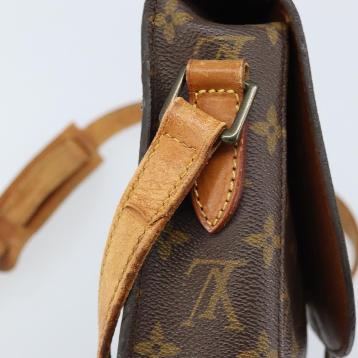 LOUIS VUITTON Monogram Saint Cloud GM Shoulder Bag M51242 LV Auth LNZ157