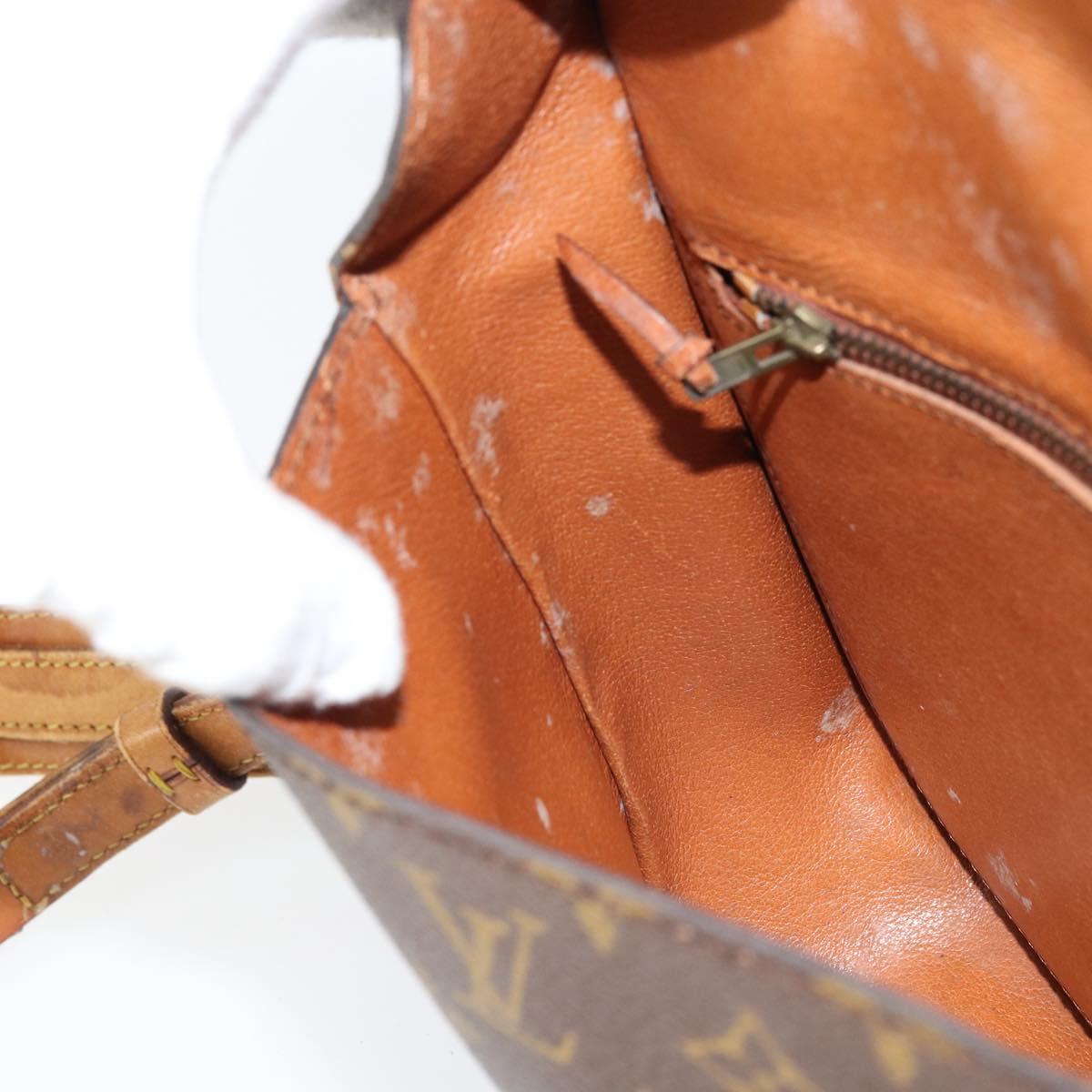 LOUIS VUITTON Monogram Saint Cloud GM Shoulder Bag M51242 LV Auth LNZ157