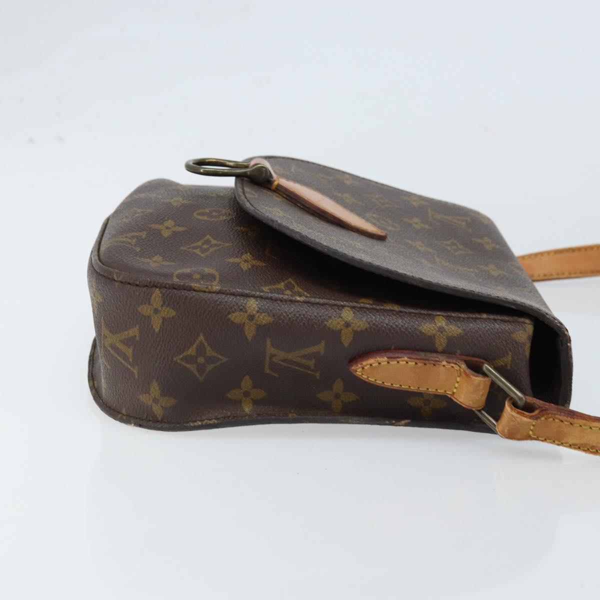 LOUIS VUITTON Monogram Saint Cloud GM Shoulder Bag M51242 LV Auth LNZ157